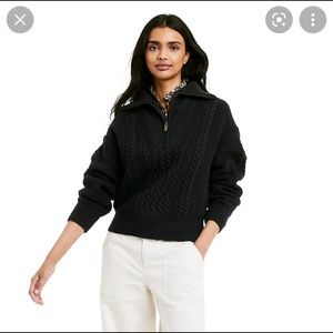 Nili Lotan x Target Half Zip Sweater